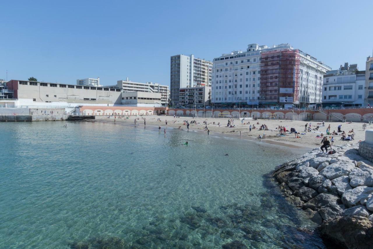 Stud Terras Ville Corniche 2 Pers Stat Gratuit Rue Modif Suivt Possib Et Accord Exclusif Marsiglia Esterno foto