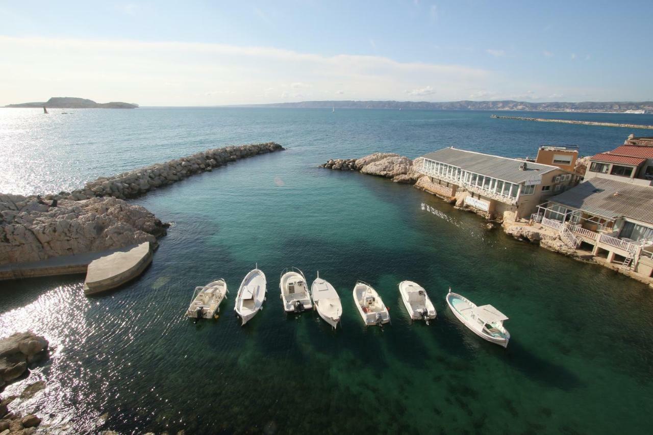 Stud Terras Ville Corniche 2 Pers Stat Gratuit Rue Modif Suivt Possib Et Accord Exclusif Marsiglia Esterno foto